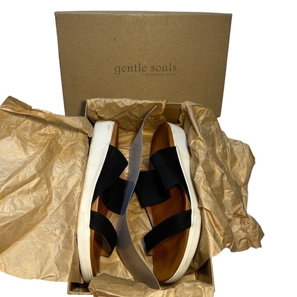 Gentle Souls By Kenneth Cole (EUC) Slide Sandals Size 9.5 - Picture 11 of 12